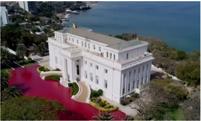 Le Palais présidentiel menacé d'éboulement