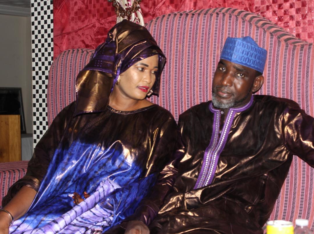 Les images du gamou de Cheikh Imam Mohamath Niass et son  épouse Ngoné EX journaliste de Sénégo