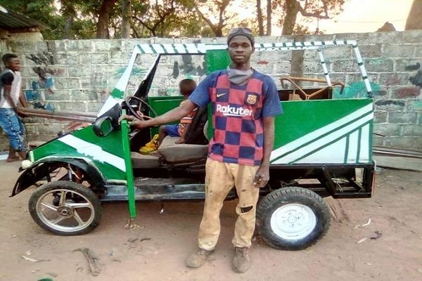 Invention-construction automobile : à la découverte d’un véhicule made in Fouladou fabriqué à Dabo