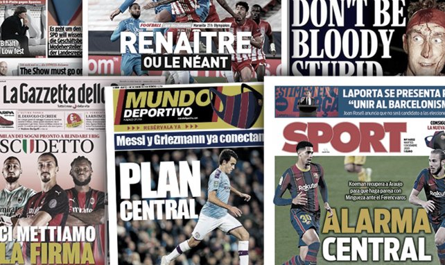 Le plan d'urgence du Barça pour sauver sa défense, l'AC Milan veut blinder ses cadres