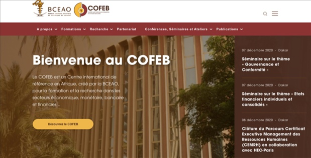 Bceao : Mise en ligne du site internet du Cofeb