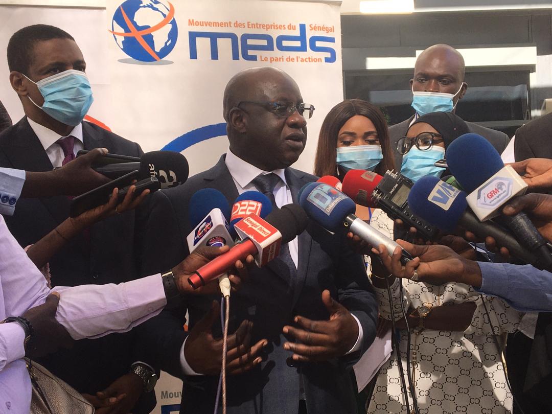 Salon des start-UPS le Pdt Mbagnick Diop sur la voie d d'aider les jeunes à réussir dans le pays