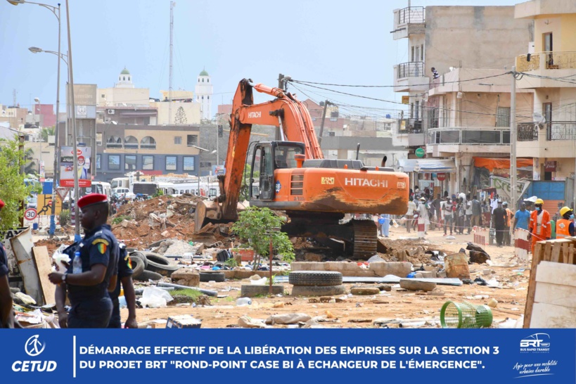 Les travaux du Bus Rapide Transit font vivre le calvaire aux habitants de la capitale