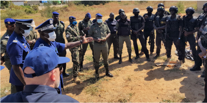 En appui à la promotion de la paix et de la stabilité régionale: Deux Unités de Police constituées de Sénégalais, formées