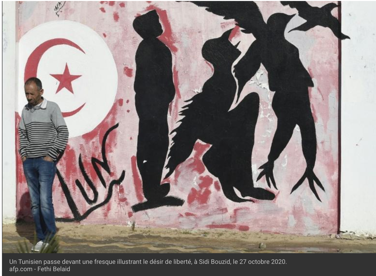 Révolution en Tunisie: à Sidi Bouzid, berceau de la contestation, 10 ans d’espoirs déçus