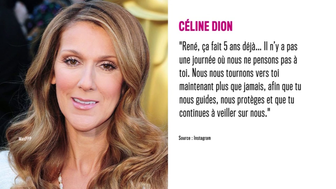 Céline Dion dévastée : son émouvant hommage à son mari René sur Twitter
