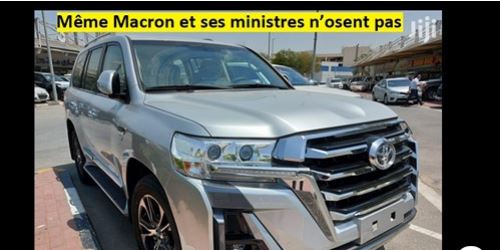 La Land cruiser du DG de Dakar Dem Dikk choque les Sénégalais et les…français