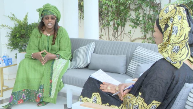 Interview exclusive de la Première Dame Marème Faye Sall avec la RTS1 et LERAL TV à suivre après le JT de 20h plus plateau Spécial sur LERAL TV Canal 33 TNT