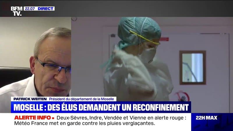Moselle: la fermeture des "écoles primaires, les collèges et les lycées dès vendredi soir" à l'étude, selon le président du département