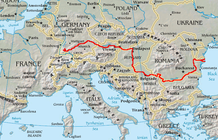 Naviguer plus aisément sur le Danube