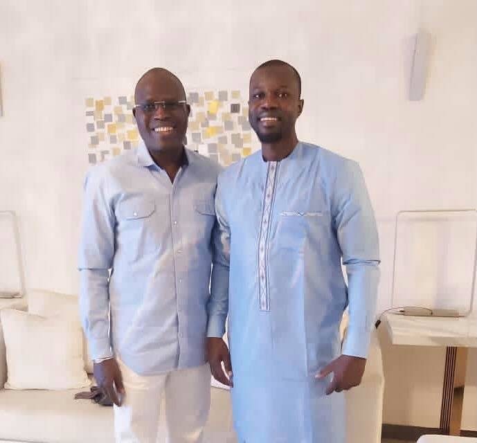 Ousmane Sonko et Khalifa Sall sur une même longueur d'onde dans leur communication