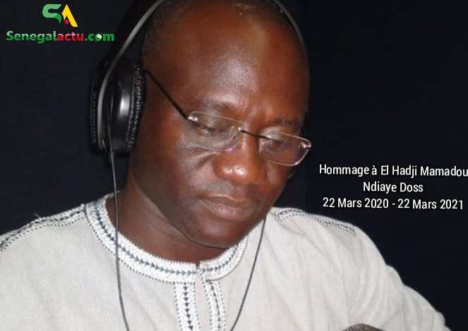 22 mars 2020- 22 mars 2021: Cela fait un an que Mamadou Ndiaye Doss fut arraché à notre affection