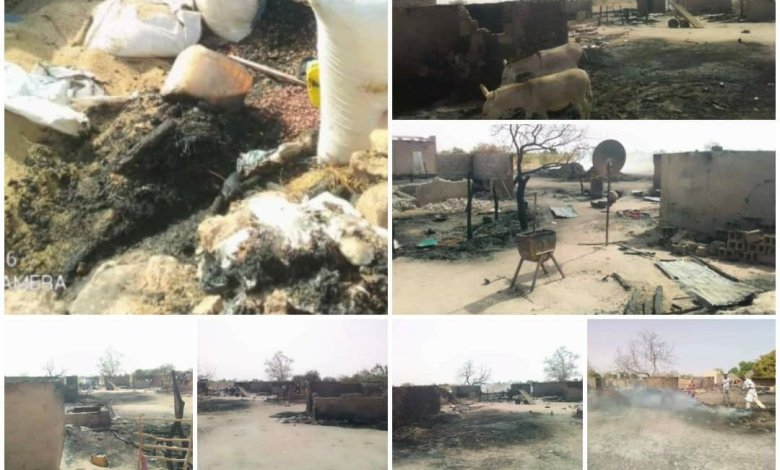 Koungheul : un violent incendie ravage 13 cases à Gainthe Pathé…