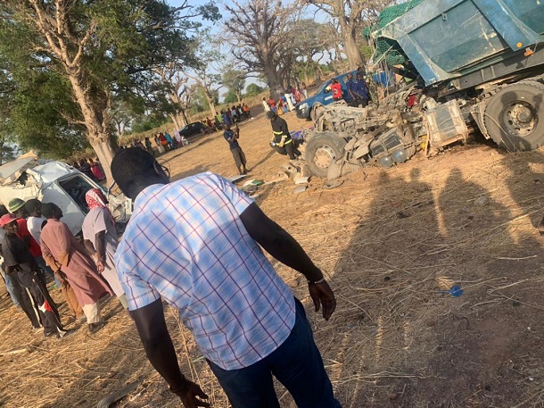 Grave accident faisant 6 morts et plus de 30 blessés : les images du drame de Ndiongolor