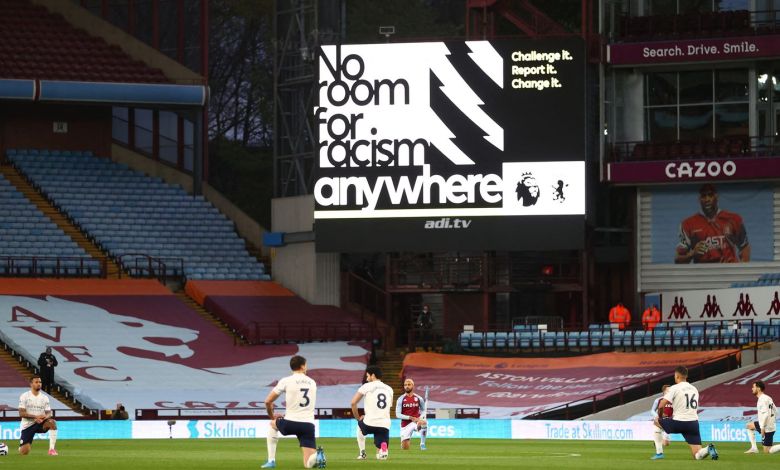 Haine raciste : Le championnat Anglais ferme ses comptes sur les réseaux sociaux