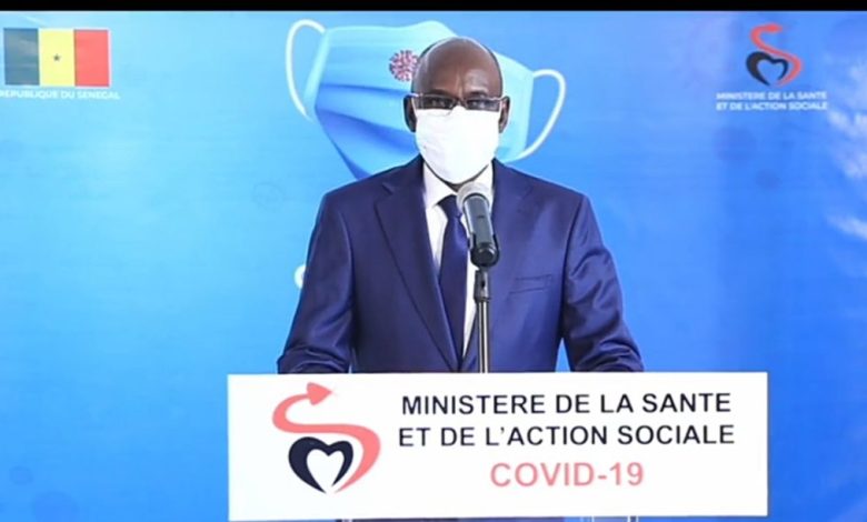 Covid-19 : Le Sénégal enregistre 2 décès et 34 nouvelles infections en 24 heures