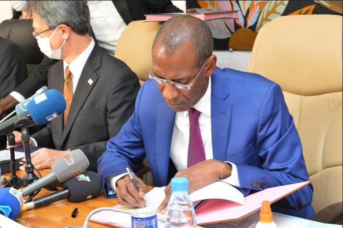 Signature de l’Echange de Notes pour l’ISSD entre l'Etat du Sénégal et le Japon
