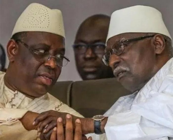 Après Touba: Macky Sall a rendu visite au khalife général des Tidianes, Serigne Babacar Sy Mansour