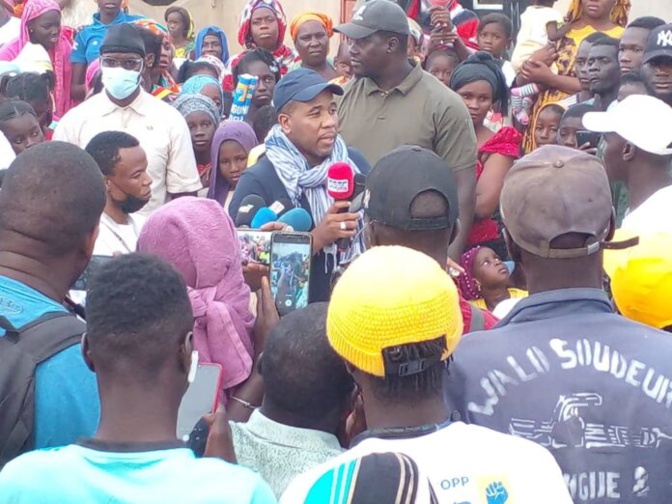 Tournée « Tibbe Tankii Macky »: Bougane Guèye Dany accueilli au Walo