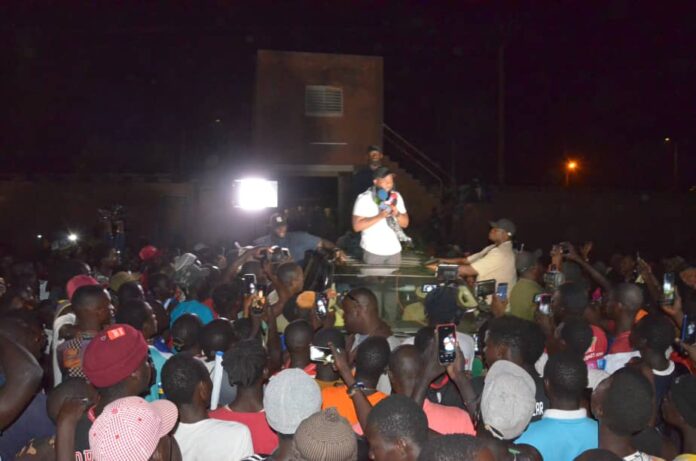 Forte mobilisation tournée Tibb Tank Bougane défie maky à Dagana et Ndioum