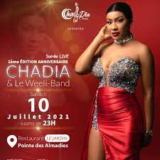 Anniversaire de l'artiste ChaDia & le Weeli-Band une soirée explosive et riche.
