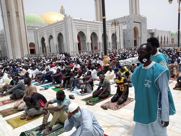 Tabaski à la mosquée Masalikoul Jinane : Mbackiyou Faye se réjouit de la réussite de l'organisation