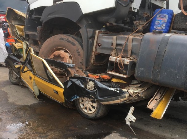 Accident grave survenu à Kaolack : La communauté portuaire au chevet des victimes du camion malien