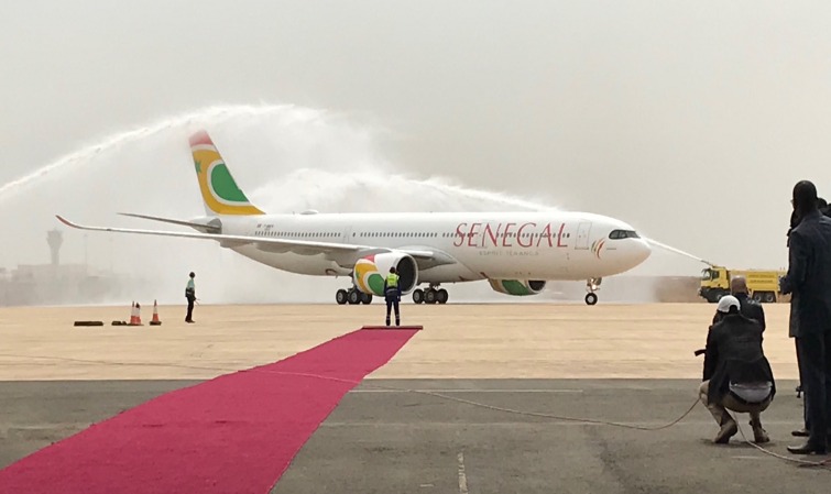 Air Sénégal – Le vol inaugural vers New-York et Washington lancé cette nuit
