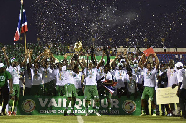 Abdoulaye Baldé leur offre 30 parcelles : Vainqueurs de la coupe du Sénégal, les footballeurs du Casa Sport gâtés