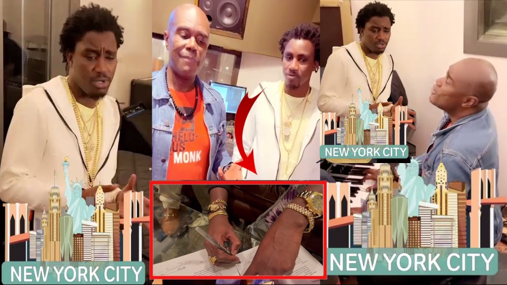 URGENT: Waly Seck vient de signer un gros coup avec le rappeur américain pour un featuring pour bientot