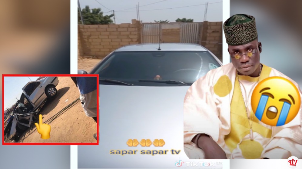 Urgent: Regardez comment Mbaye "Sapar Sapar" est m0rt avec la voiture de son rêve
