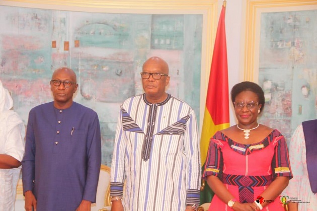 Fespaco 27 : Abdoulaye Diop et d’autres ministres de la culture par le Président du Burkina Faso, Marc Christian Roch Kaboré
