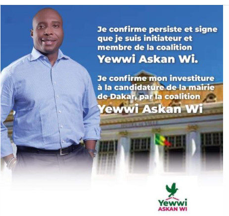 Depart annoncé de Yewwi Askan wi: Le démenti de Barthélémy Dias