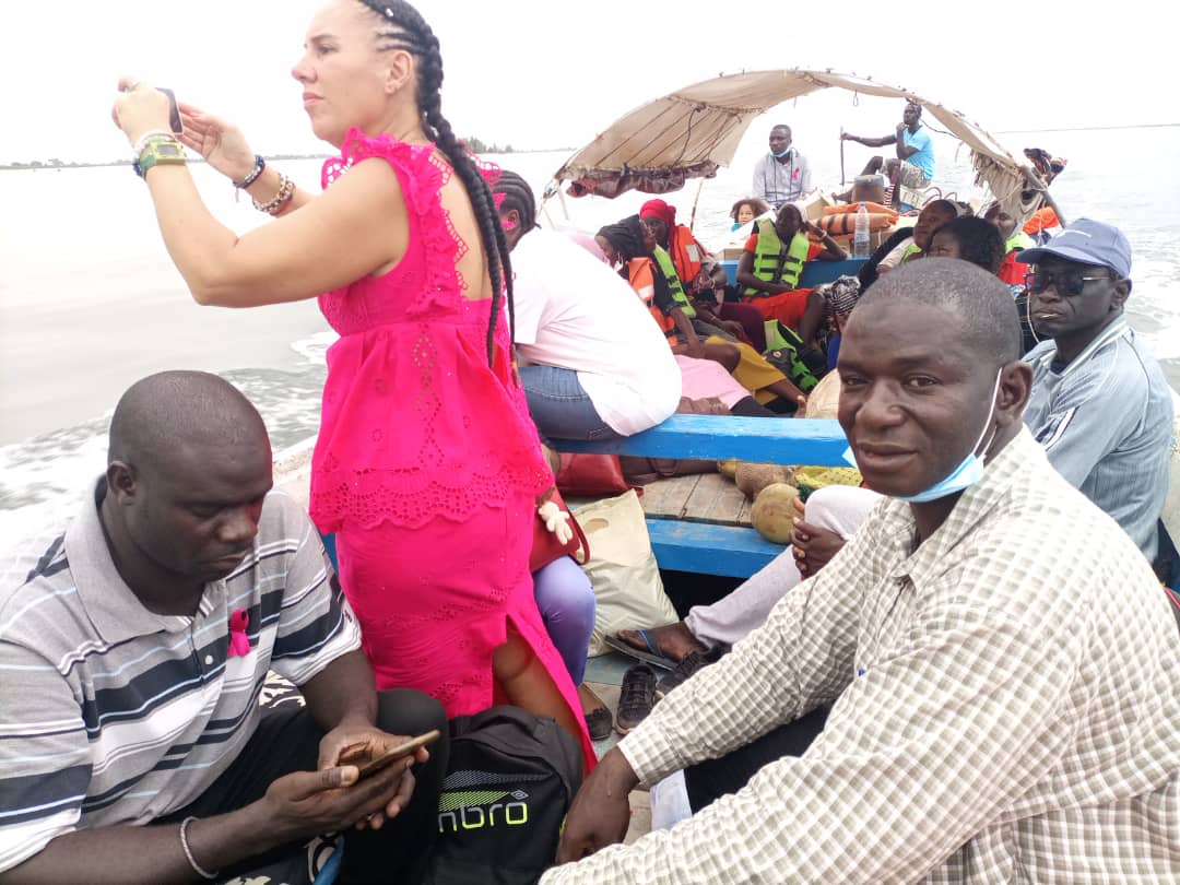 OCTOBRE ROSE: Caravane  au Sine Saloum Gandoul. EN IMAGES