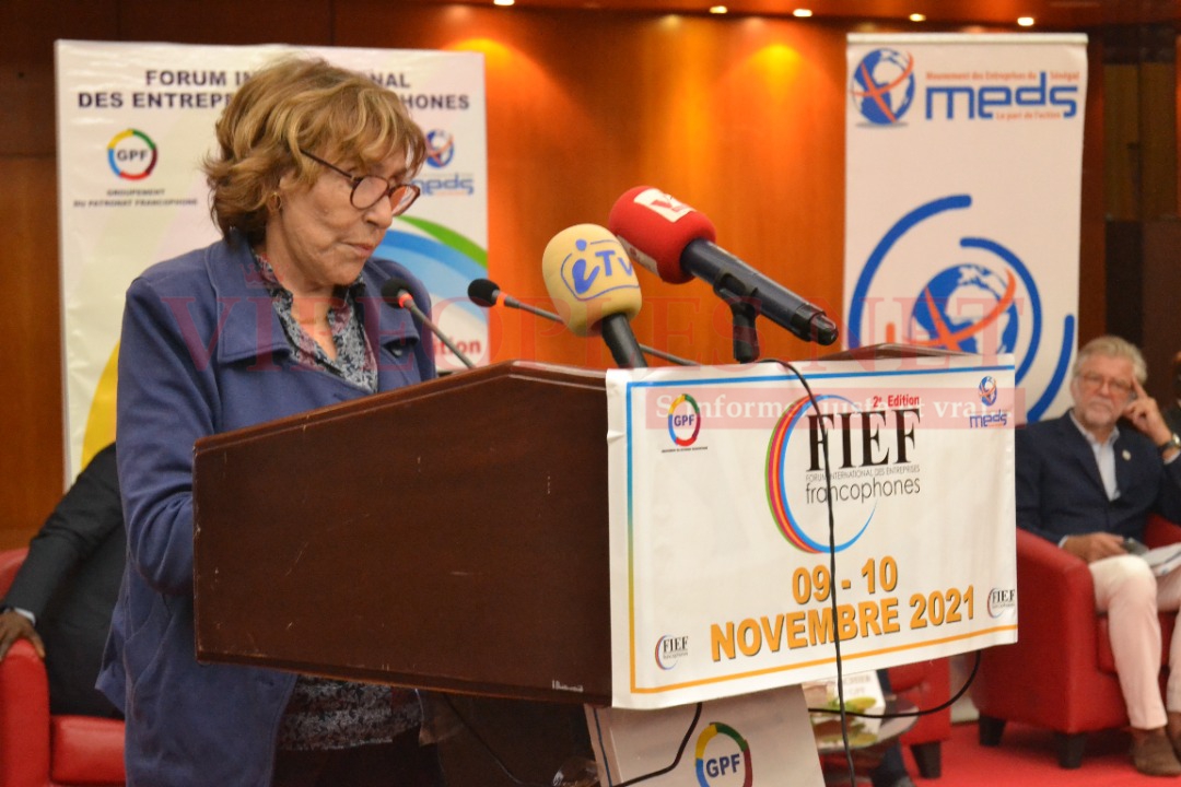 Cérémonie d'ouverture du forum des Entreprises Francophones à Dakar. En images.