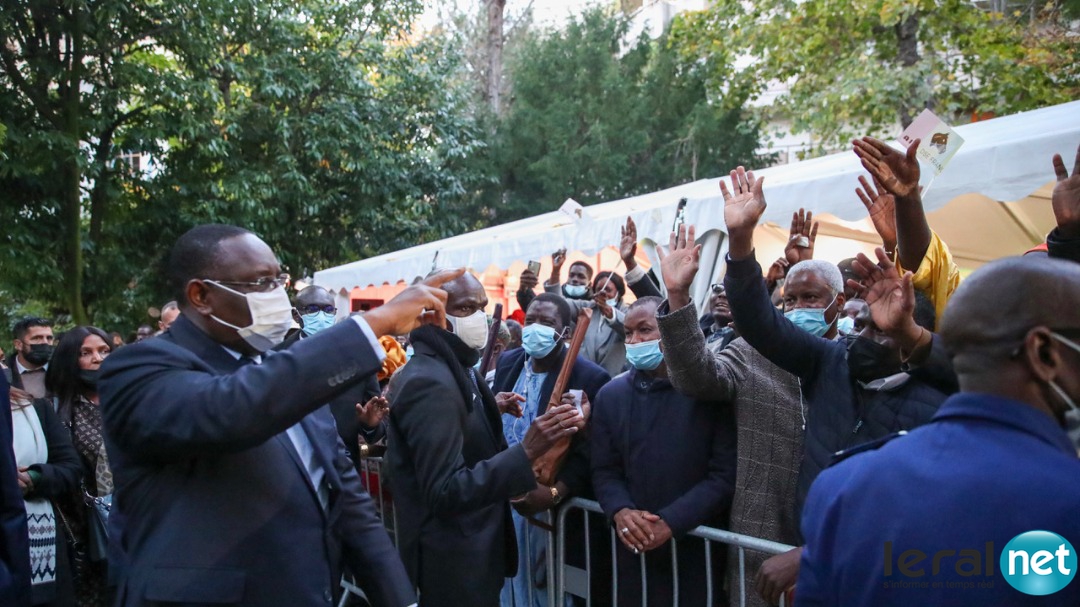 Le Président Macky Sall a été accueilli chaleureusement par une très forte mobilisation des Sénégalais de France