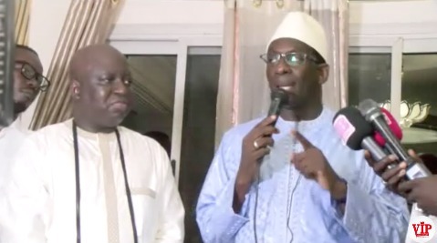 Urgent: Le ministre Diouf Sarr chez Adja Arame Diene à la medina et chez Pape Mael