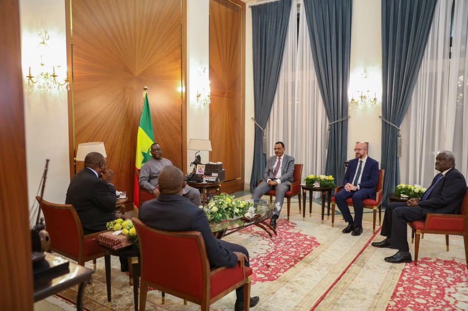 Forum paix et sécurité de Dakar : Le cocktail dînatoire de Macky offert à ses homologues