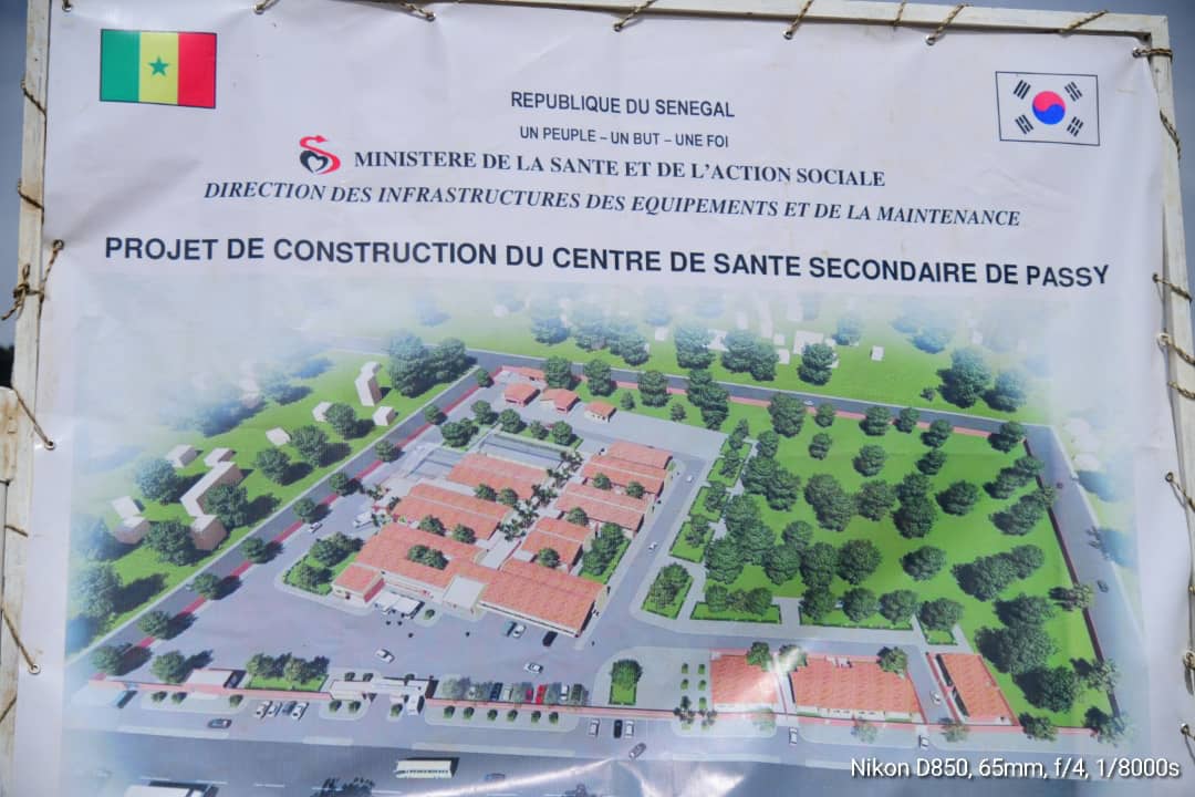 Bientôt un centre de santé secondaire à Passy : un pas de plus dans la densification de la carte sanitaire du Sénégal.