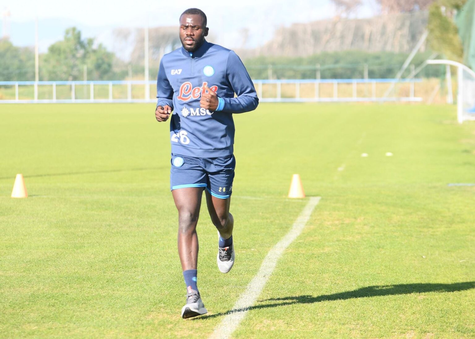 Naples: Kalidou Koulibaly a repris l’entrainement individuel