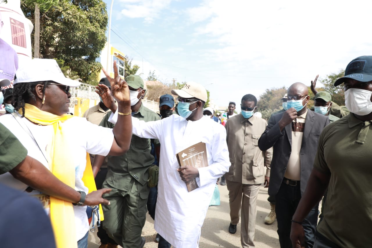 EN IMAGES: Démarrage de la campagne électorale : L'impressionnante démonstration de force d'Abdoulaye Diouf Sarr à Dakar