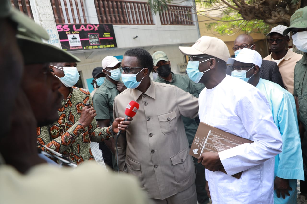 Meeting de Lancement aux Parcelles Assainies avec Diouf Sarr