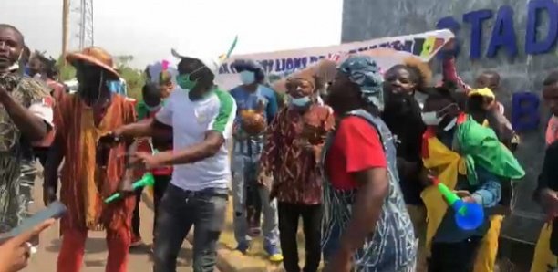 Can 2021: Ferveur au stade de Bafoussam à quelques minutes du match des Lions