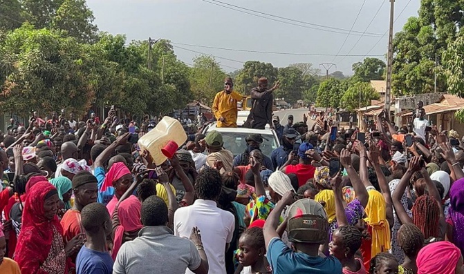 En campagne dans leur département: Goudomp déroule le tapis rouge à Ousmane Sonko