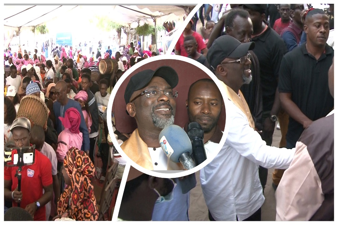Médina : Ambiance du visites de Proximité de Cheikh Bâ à "GOUY SALAN", une marré humaine...