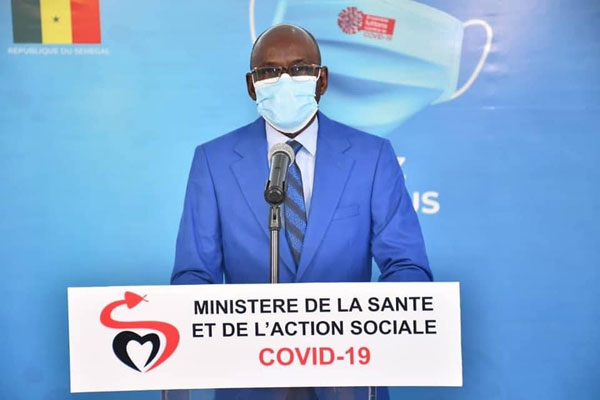 Covid-19: Le Sénégal enregistre 1 nouveau décès, 5 cas graves et 274 nouvelles contaminations
