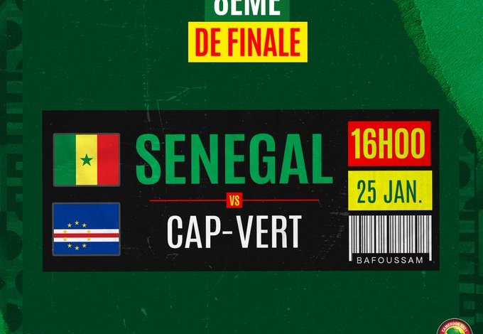 Can 2021: Le Sénégal croisera le Cap-Vert en huitième