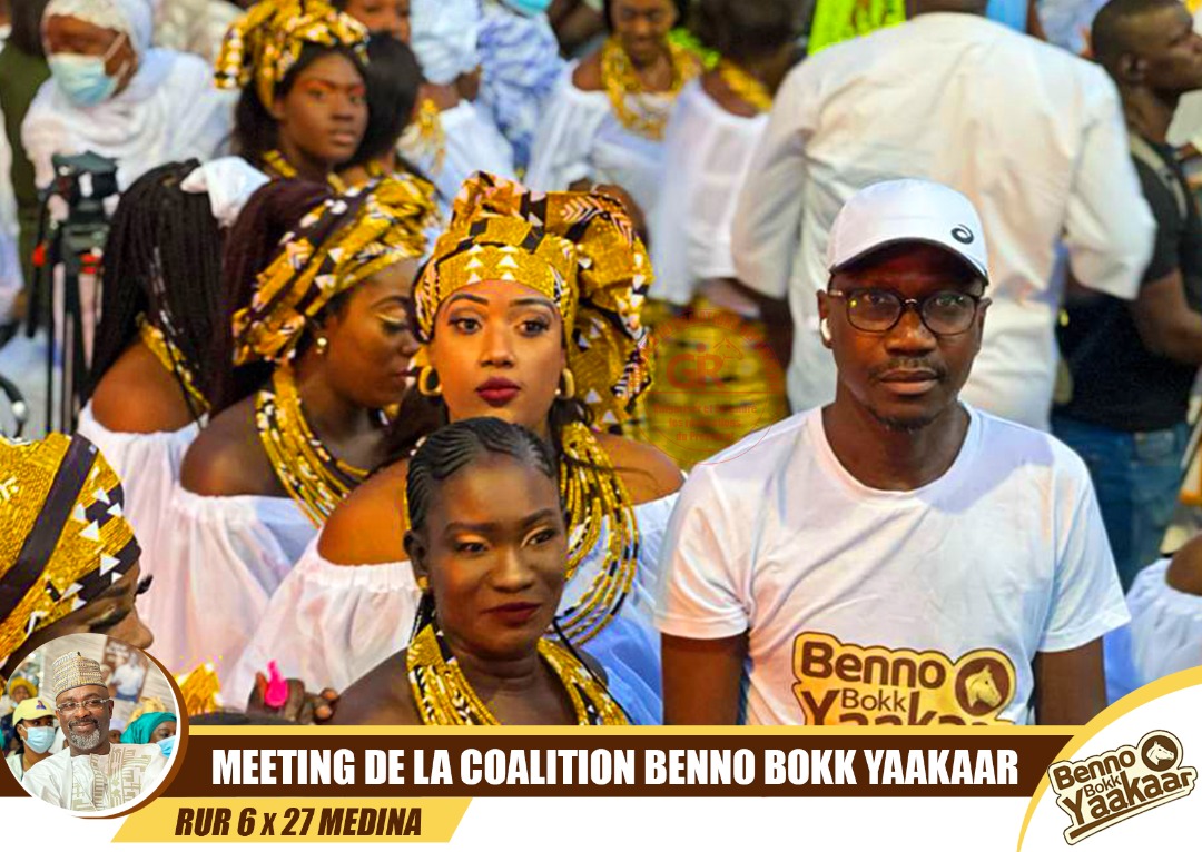 Photos. Revivez En Images Le Meeting De Clôture De Cheikh Ba