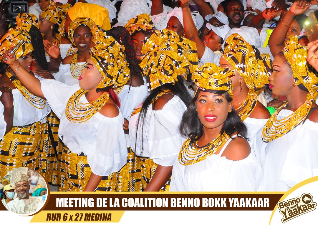 Photos. Revivez En Images Le Meeting De Clôture De Cheikh Ba