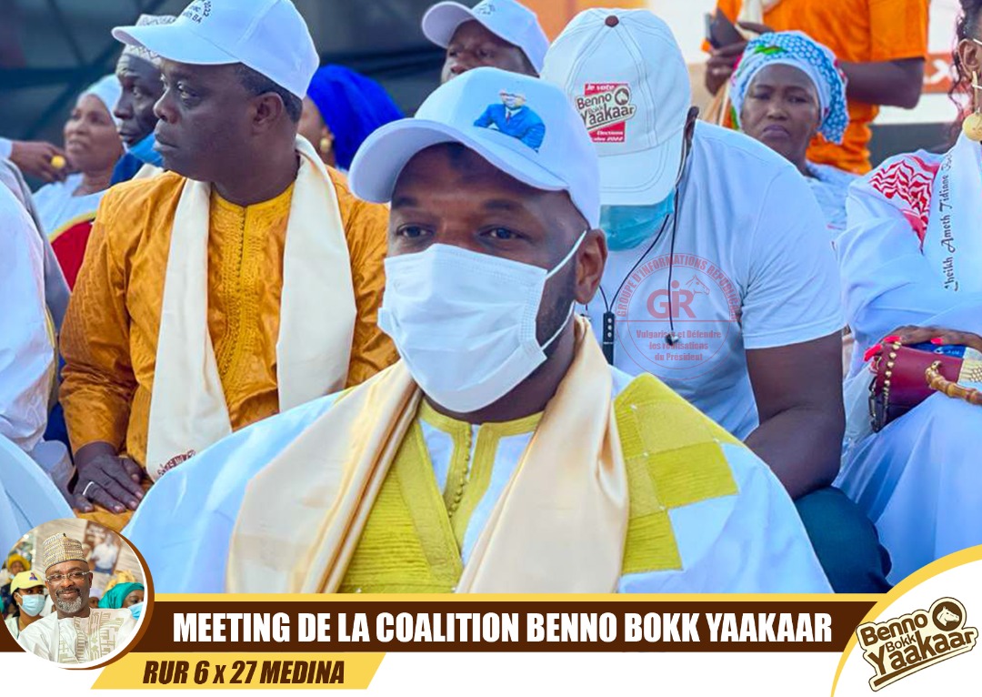 Photos. Revivez En Images Le Meeting De Clôture De Cheikh Ba